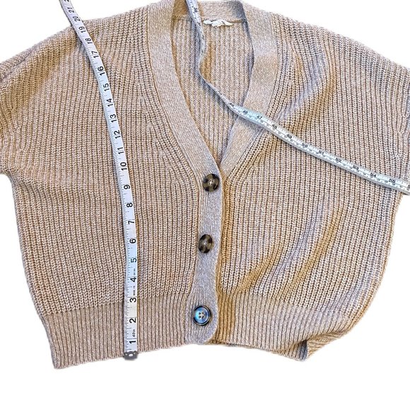 Garage Beige Knit Cardigan - Picture 2 of 3